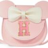Girls Handbag, Personalized Kids Purse, Little Mouse Ears Pink Wallet – Toddler Gift, Birthday Gift for Girls Ages 3-8 Years Old