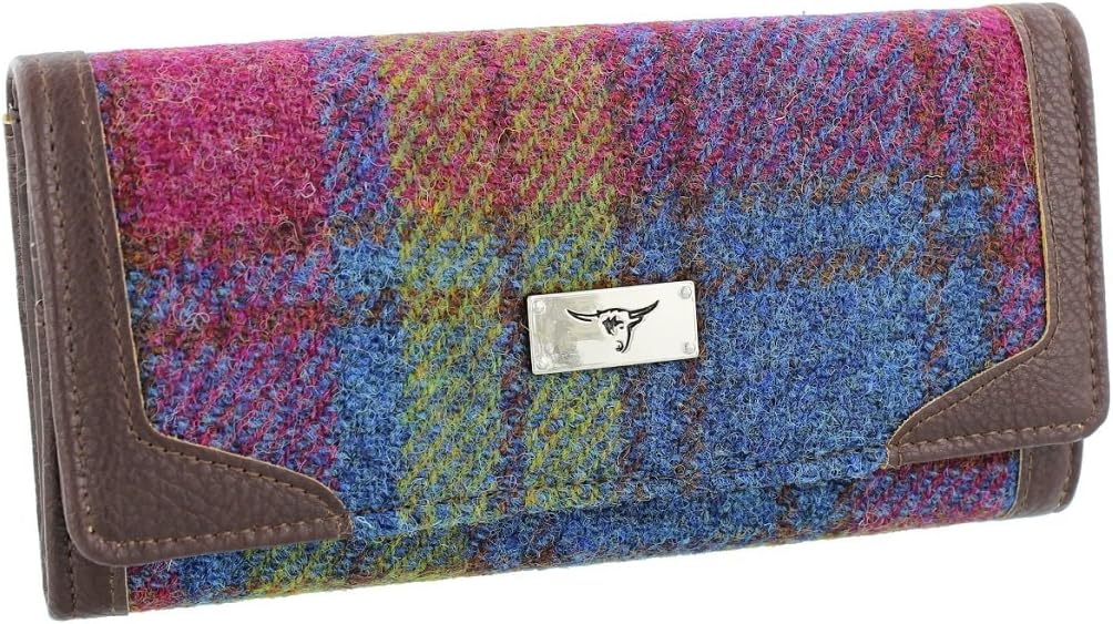 Glen Appin New Harris Tweed Ladies Bute Fold-Over Purse LB2000